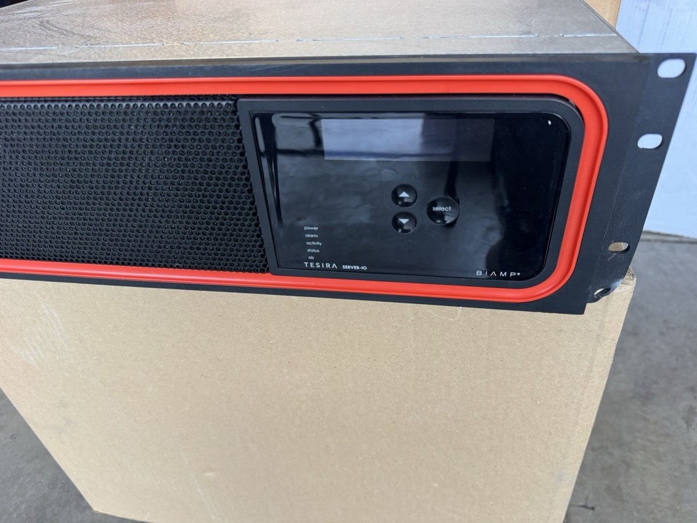 BIAMP TESIRA SERVER-IO  Digital Audio Server Network