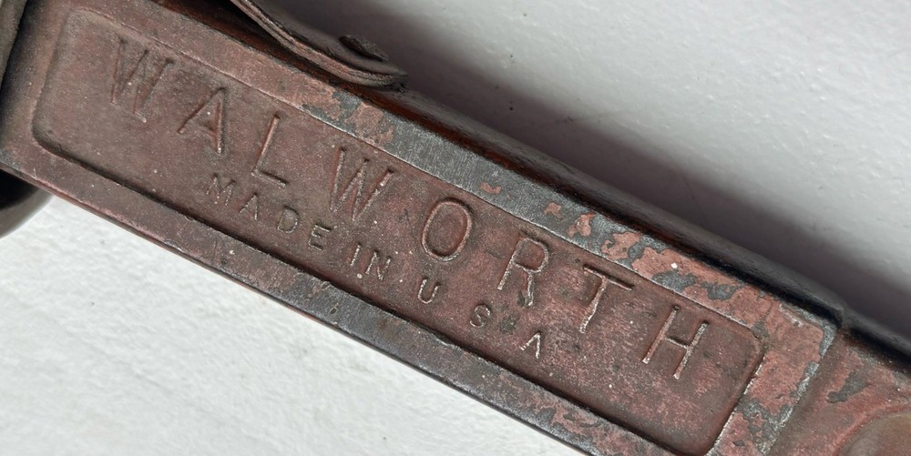 VINTAGE Walworth 24" Genuine Stillson Pipe Monkey Wrench Adjustable