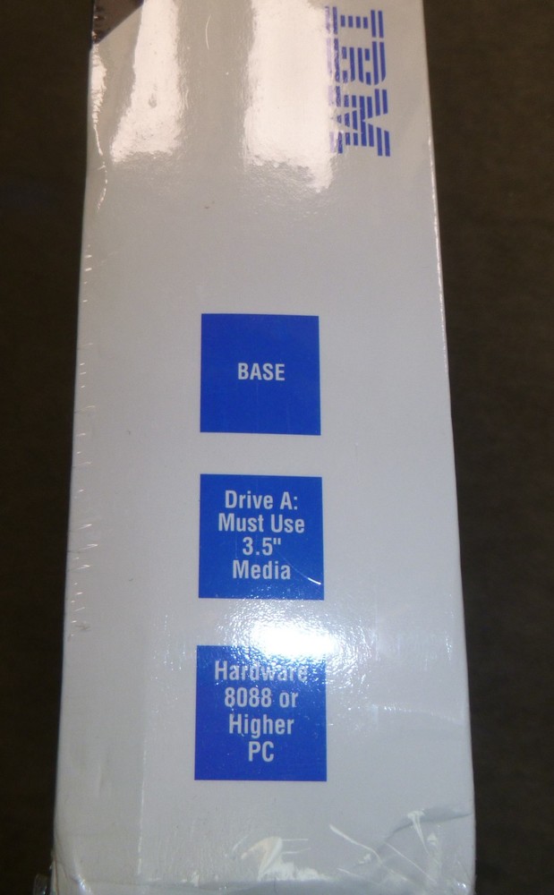 NOS IBM DOS 5.00.1 Software from 1992