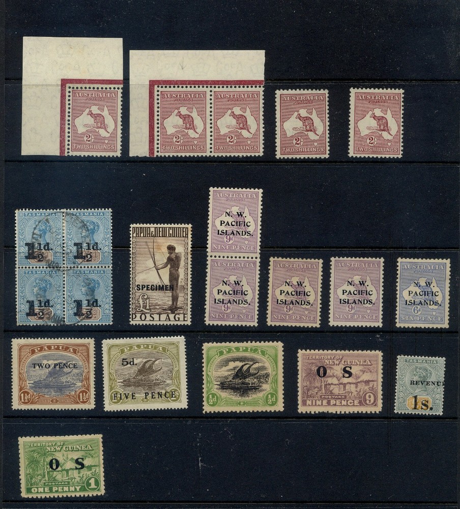 British  Empire nice lot Australia  area    LOOK