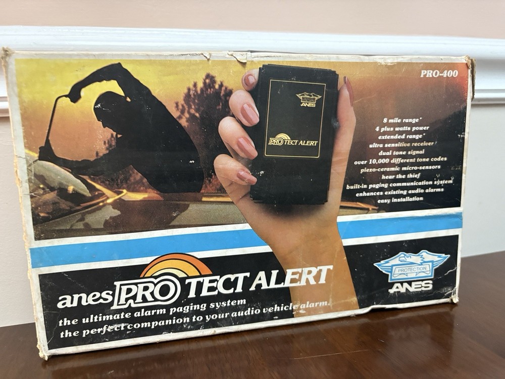 ANES Pro Tect Alert Paging Alarm System NEW OPEN BOX