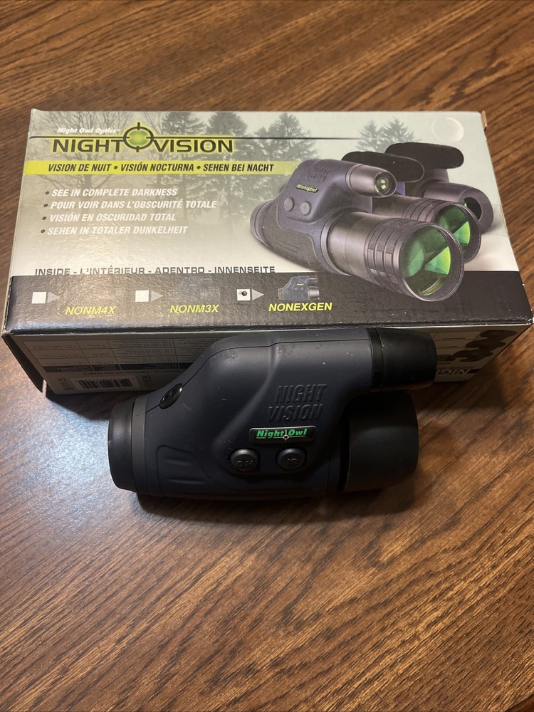 NIGHT OWL OPTICS LIGHTWEIGHT NIGHT VISION MONOCULAR 2X