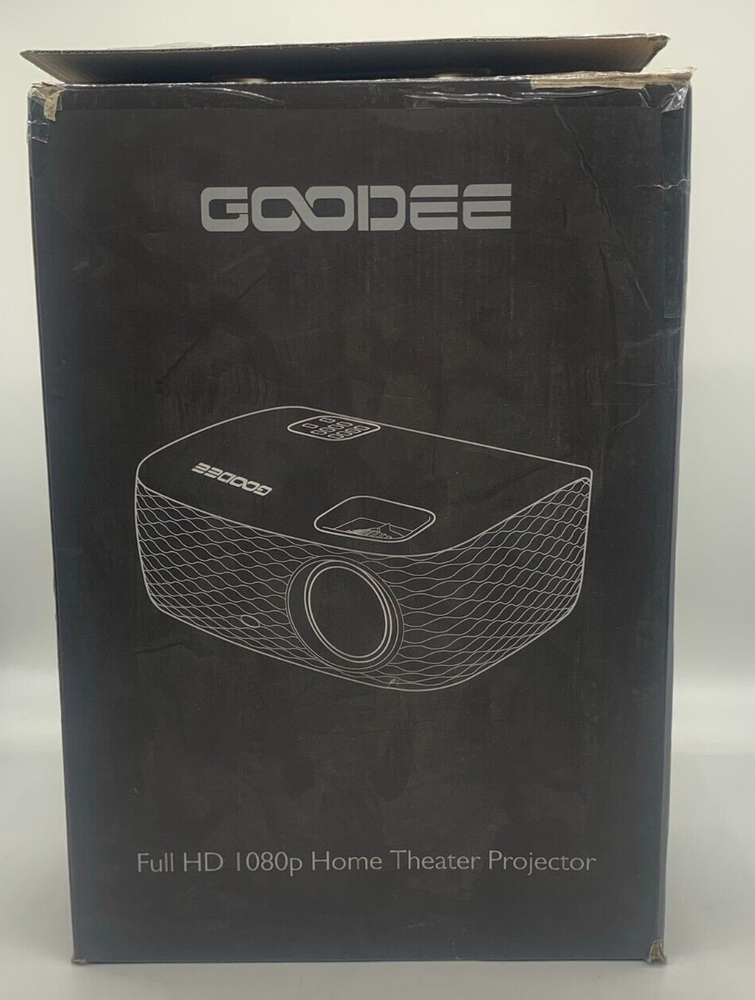 GooDee HD Video Projector Native 1920x1080P (TK)