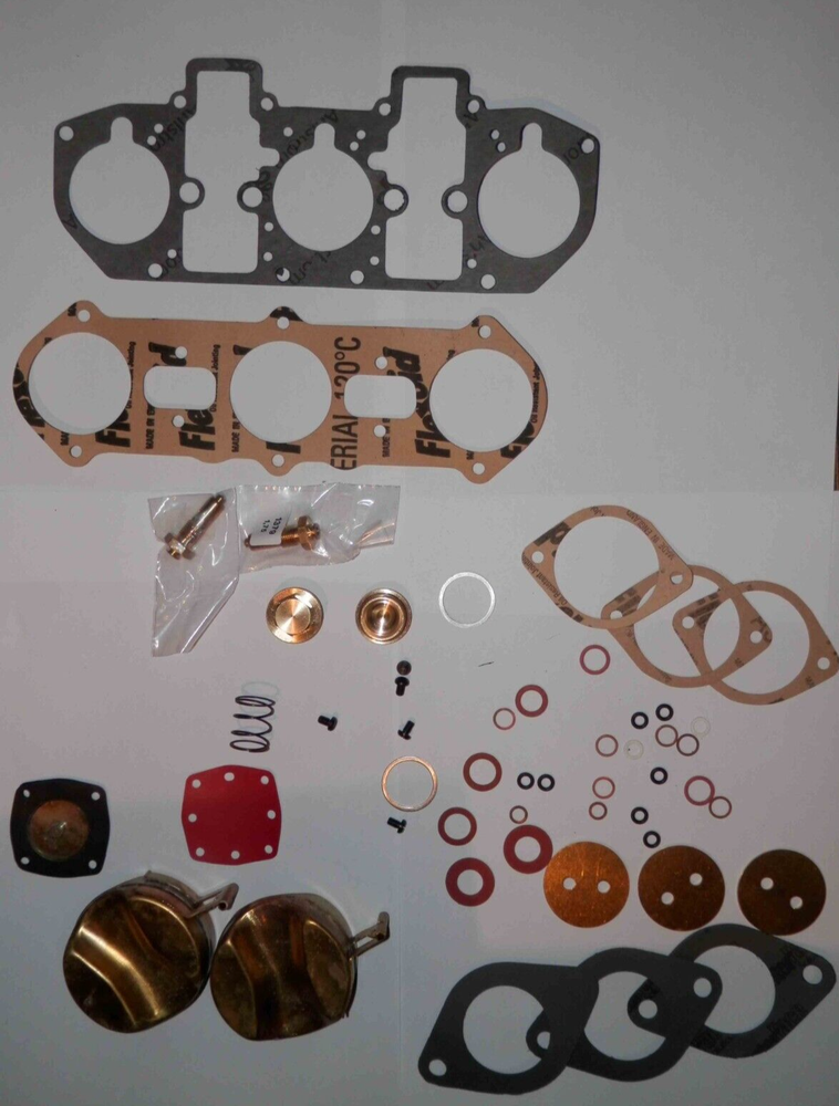 WEBER 40 IDA/IDTP/IDS PREMIUM SERVICE KIT WITH BRASS FLOATS