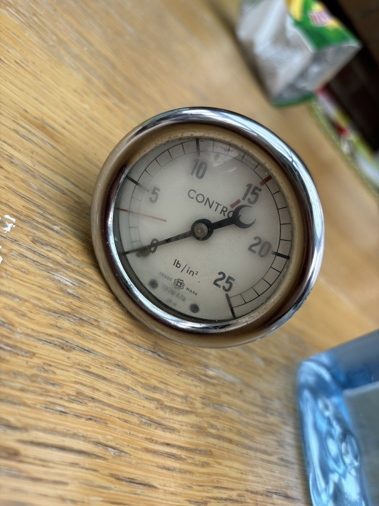 Vintage Pressure Gage Control