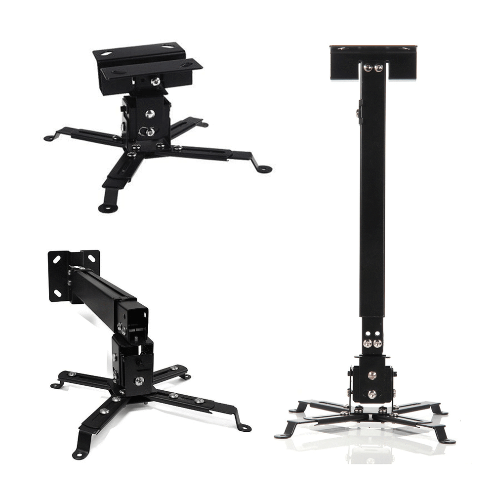 Universal Projector Mount Extendable Adjustable Tilt DLP LCD Ceiling Bracket