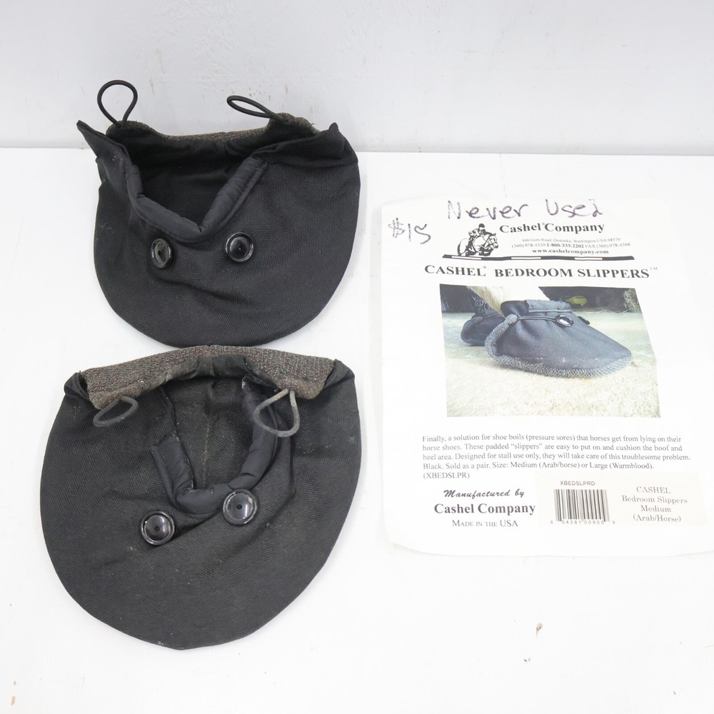 Equestrian Cashel Bedroom Slippers Size Medium Stable