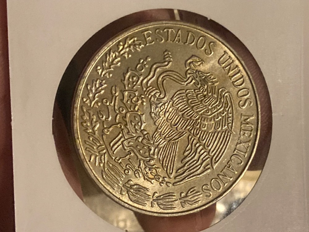 MÉXICO 🇲🇽 FIVE (5) PESOS COIN 1972