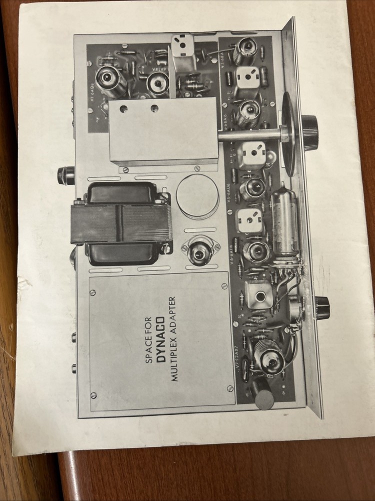 Dynaco dynatuner Model FM-1 with papers not tested