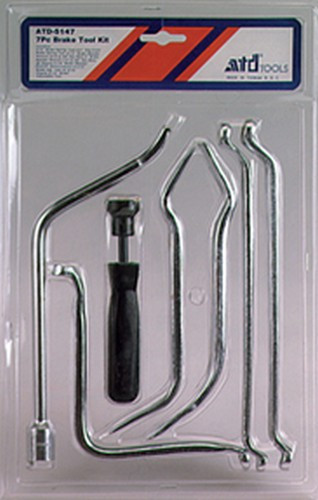 ATD Tools 5147 Drum Brake Tool Set, 7 pc.