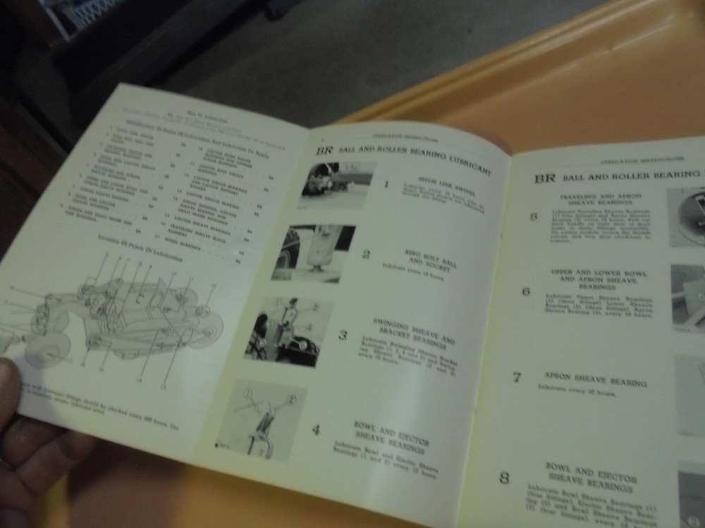 Vintage 1952 Operating Instructions for Caterpillar No. 80 Scraper