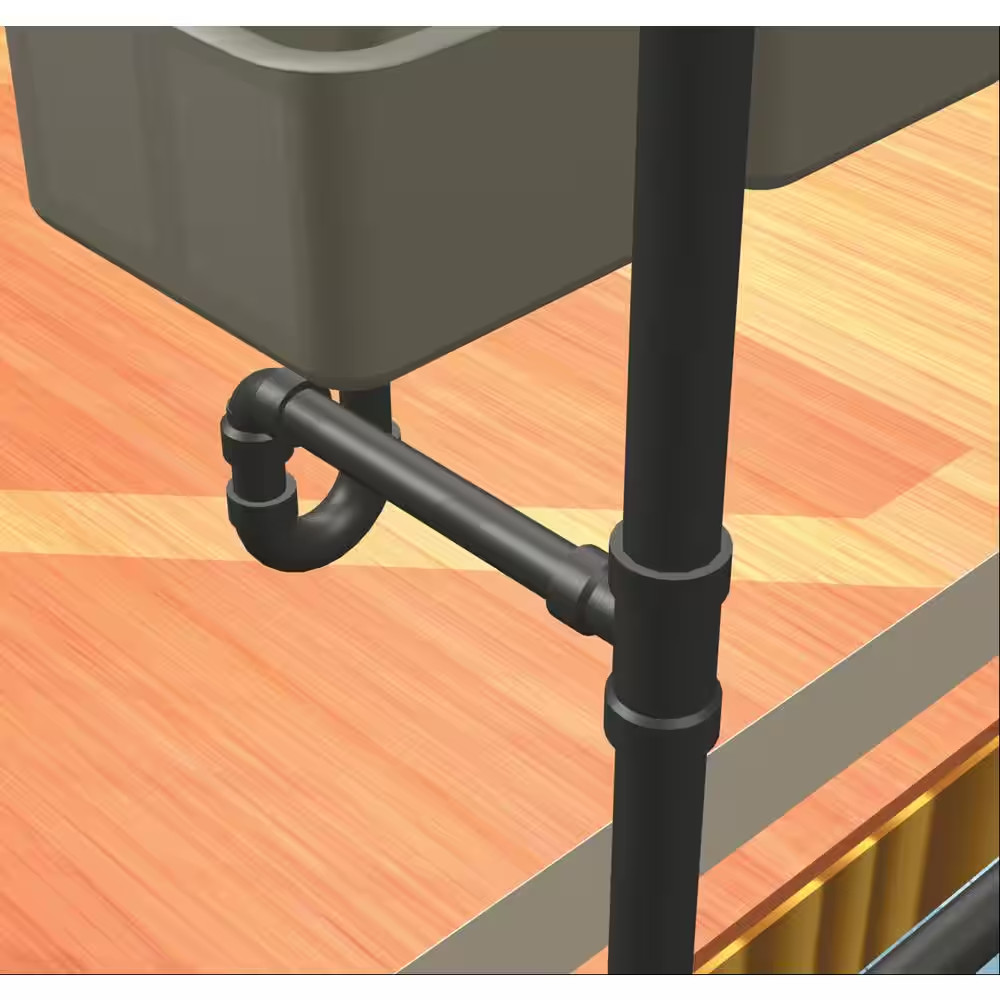 1-1/2 In. X 24 In. Plastic ABS Pipe - Durable and Versatile Piping Solution