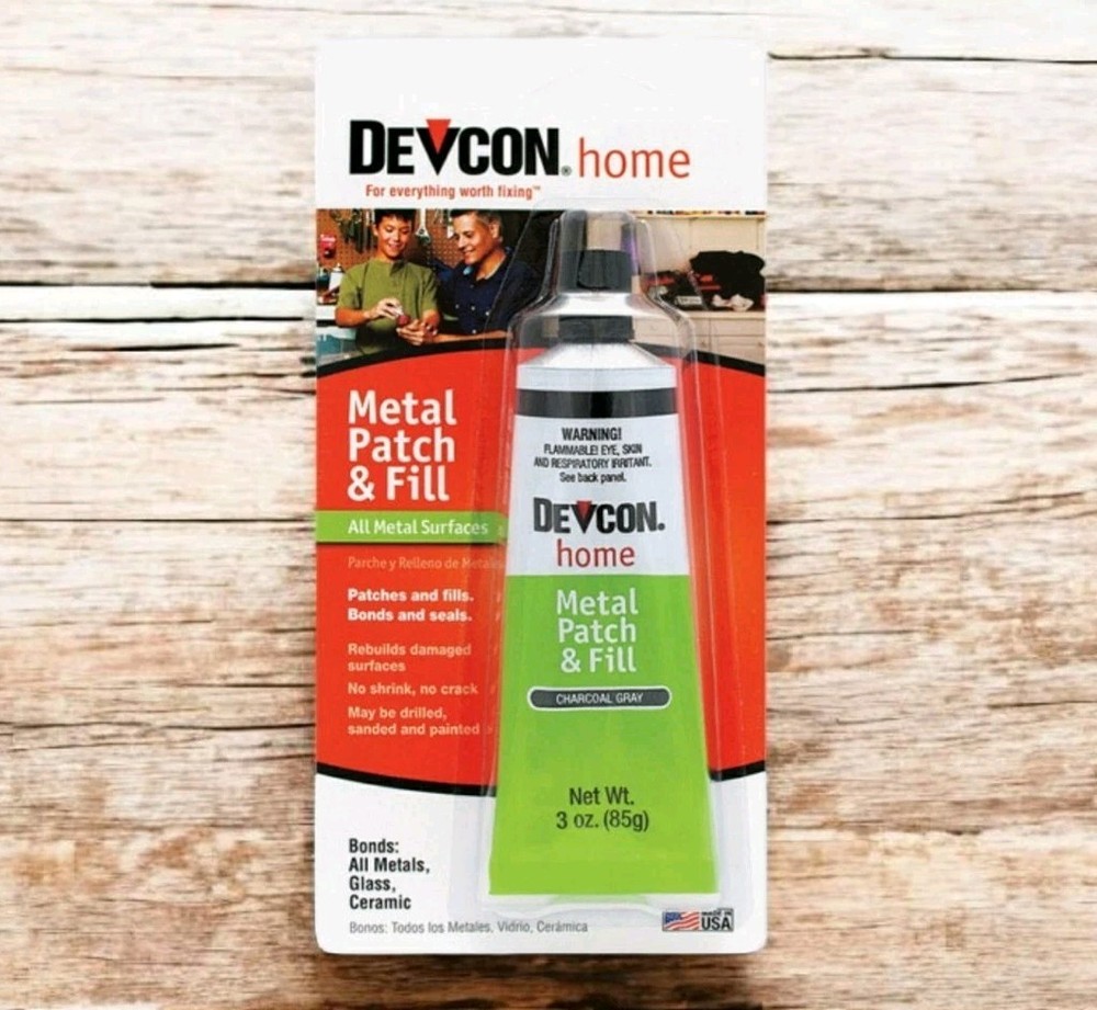 Devcon High Strength Gray Metal Patch & Fill 3 oz