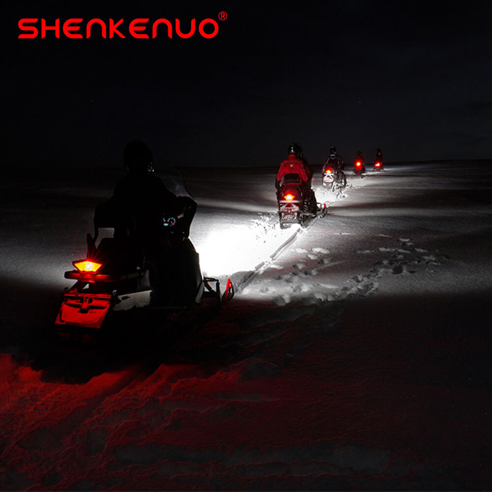 For Ski-Doo Freeride 800R E-TEC 2012-2017 9003 6000K White LED Headlight 2 Bulbs