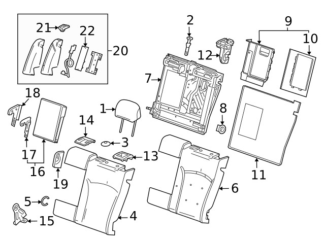 Genuine GM Inner Panel 13269638