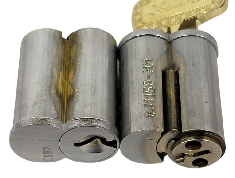 (2 Pack) C102 Core Master Key System 6 Pin Cylinder & 2 Keys