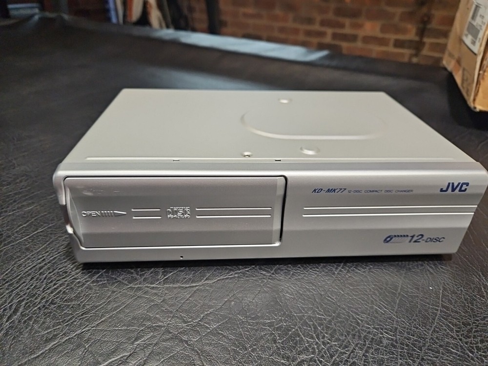 **Open Box/NO CONTROLLER or CORDS** JVC 12-Disc Car CD Changer ONLY KD-MK77