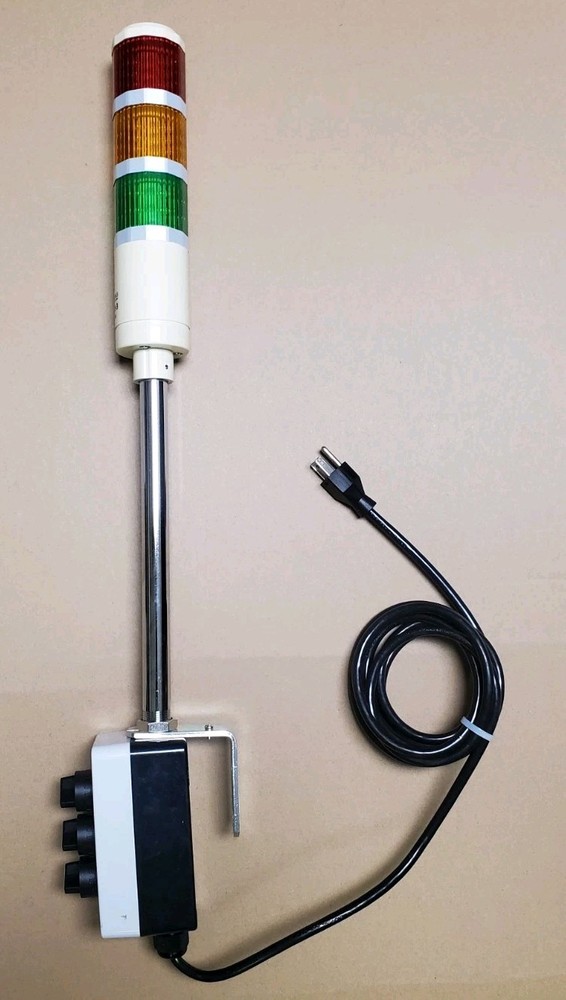 ASTL-110-3 - LED Tower Light New/Open Box Steady Stacklight Signaworks Andon