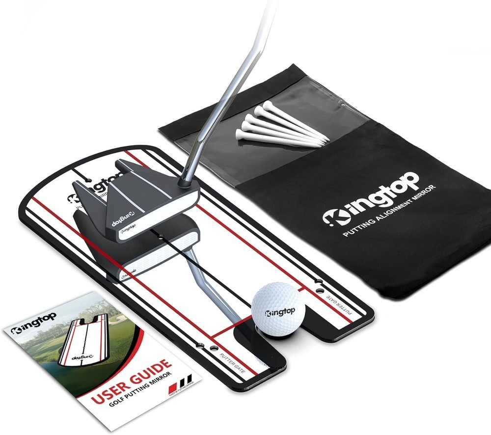 Golf Putting Mirror Alignment Putting Training Aids Consistency & Accuracy Ideal
