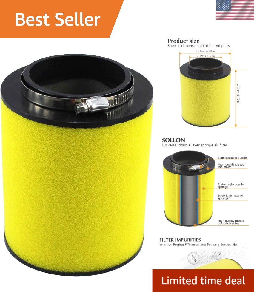 Optimize Engine Performance with Honda Rancher 420 Air Filter - 5.13" Size