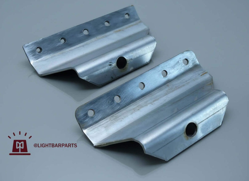 Code 3 Gutter Hook Clamp Strap Mount - Set Of Two (2)