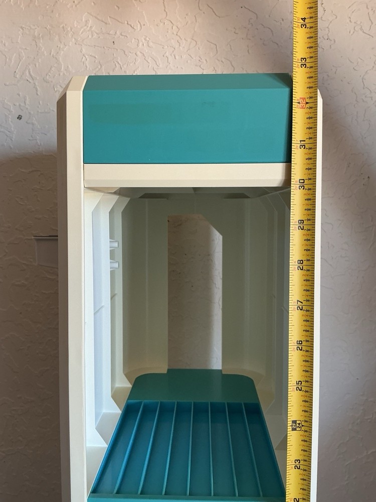 Wii Storage Tower Stand Holds Console Controllers Games Plastic LevelUp