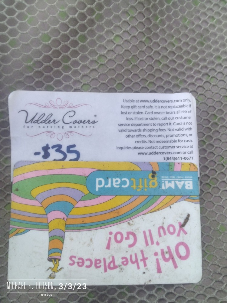 Baby Gift Cards