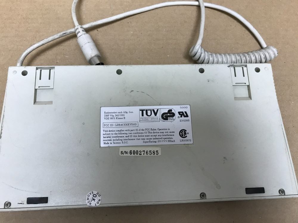 Videonics Video Editor 5000 keyboard