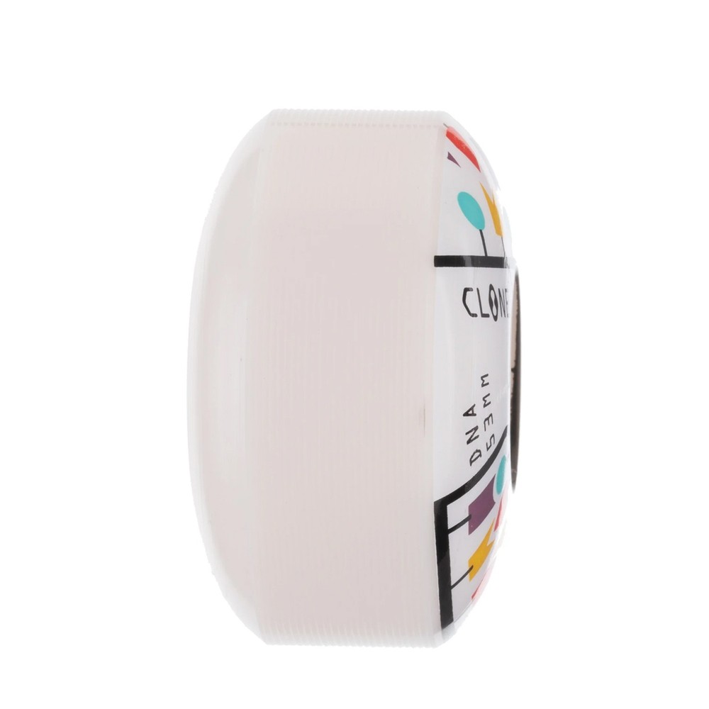 DNA Clone Skateboard Wheels 54mm 99A White