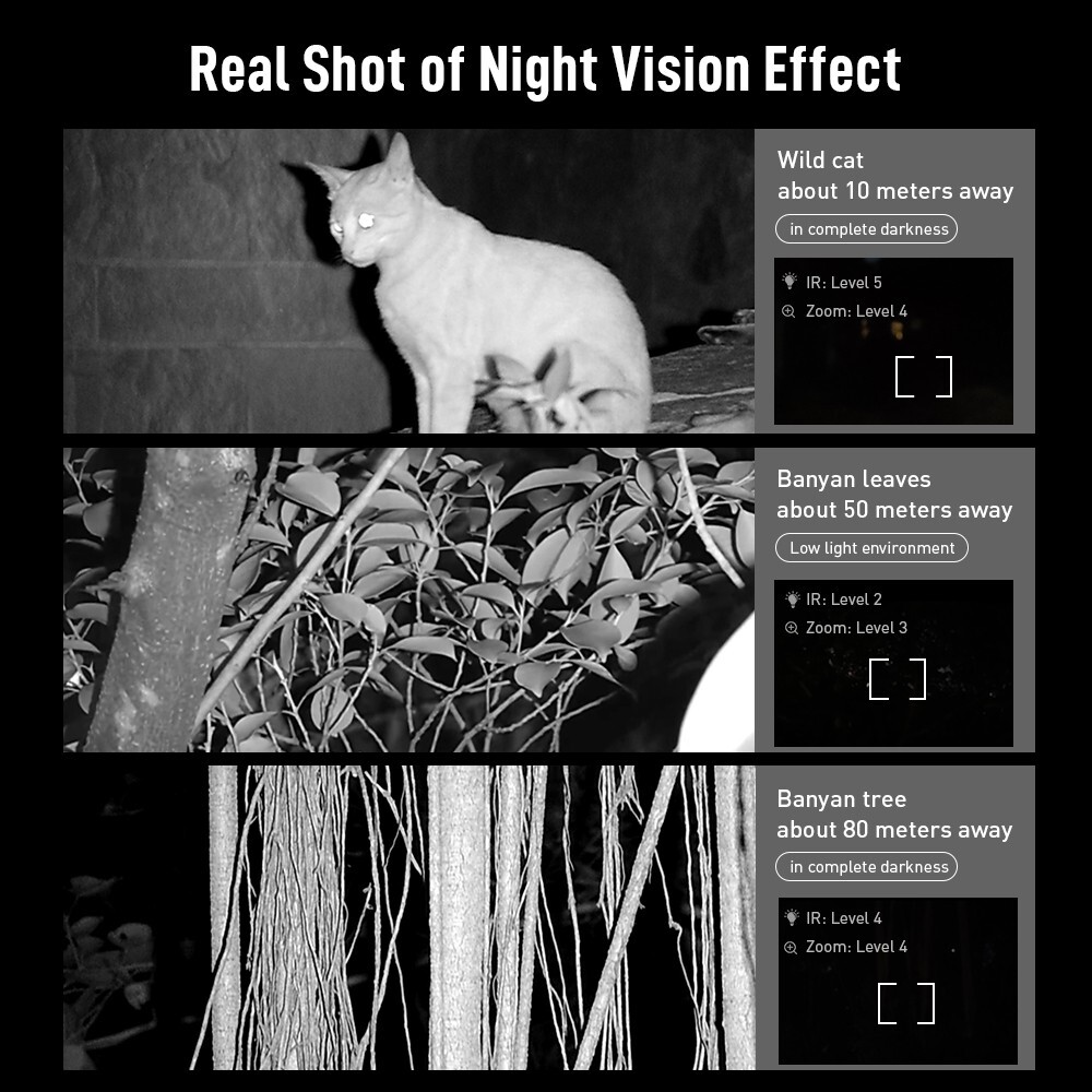 4K HD Digital Night Vision Binoculars