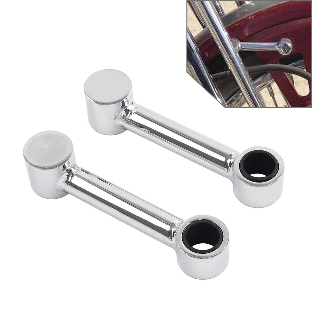 Front Mudguard Mount Bracket Kit For Harley Softail Springer FXSTS 1993-2006