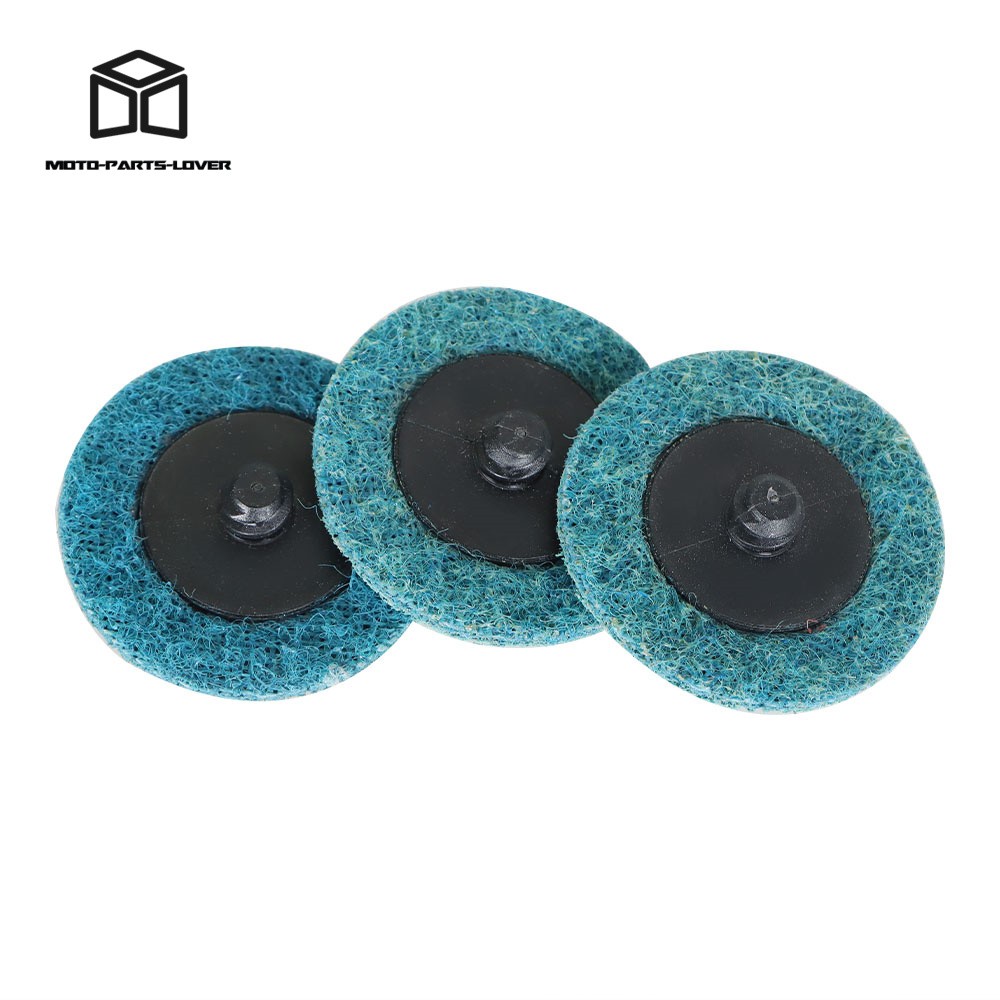 Fine Surface Conditioning Discs Roll Lock Grinder Sanding Pads 50Pcs 2" Disc