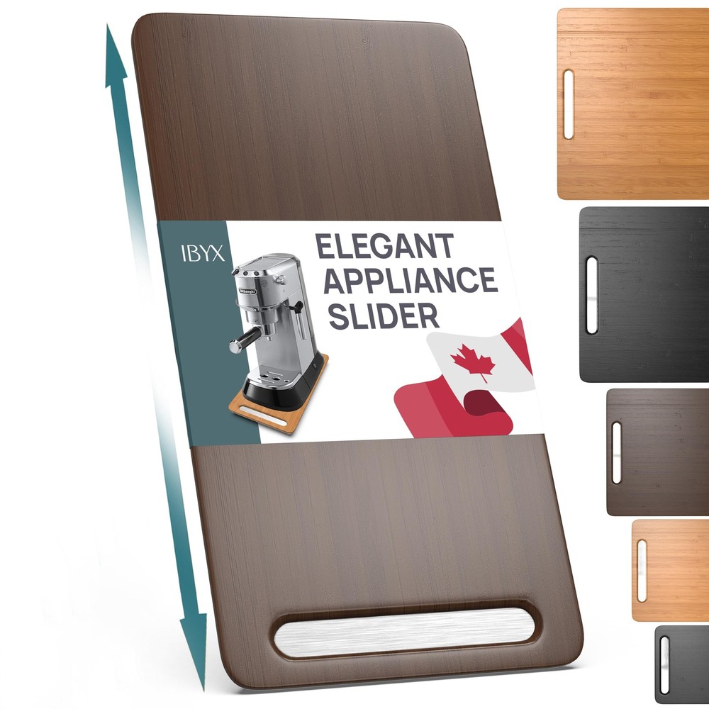 Elegant Sliding Tray for Your Coffee Maker & Heavy Kitchen Appliances - Sturd...