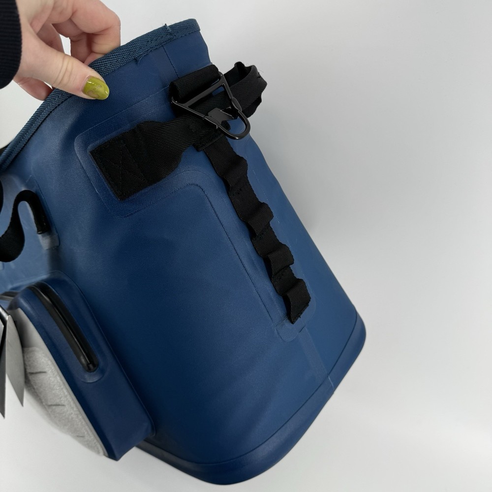 Bushnell 30 Can Soft Cooler Bag Dark Blue Waterproof Soft Side Floatable