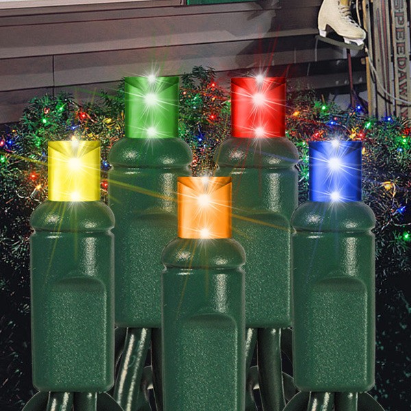 Christmas LED Net Lights - Multicolor - 4'x6' (105 Bulbs)