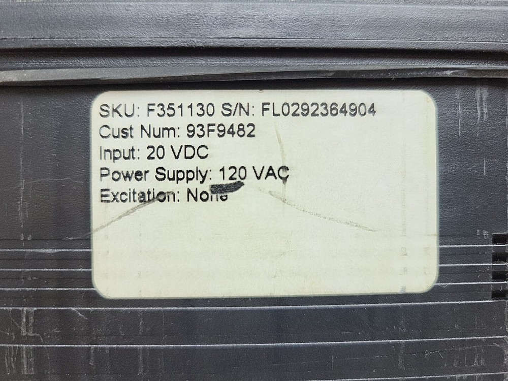Simpson F351130 Digital Four-Digit Panel Meter 20 Vdc Voltage Meter Used