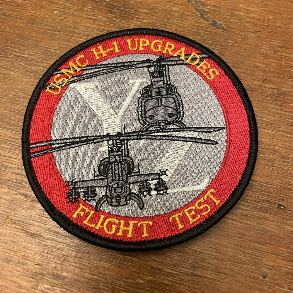 USMC Patch: H-1 Upgrades Flight Test