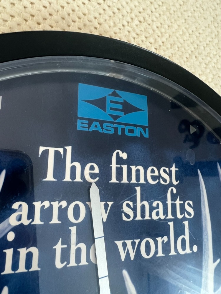 Vintage Easton Archery Wall Clock