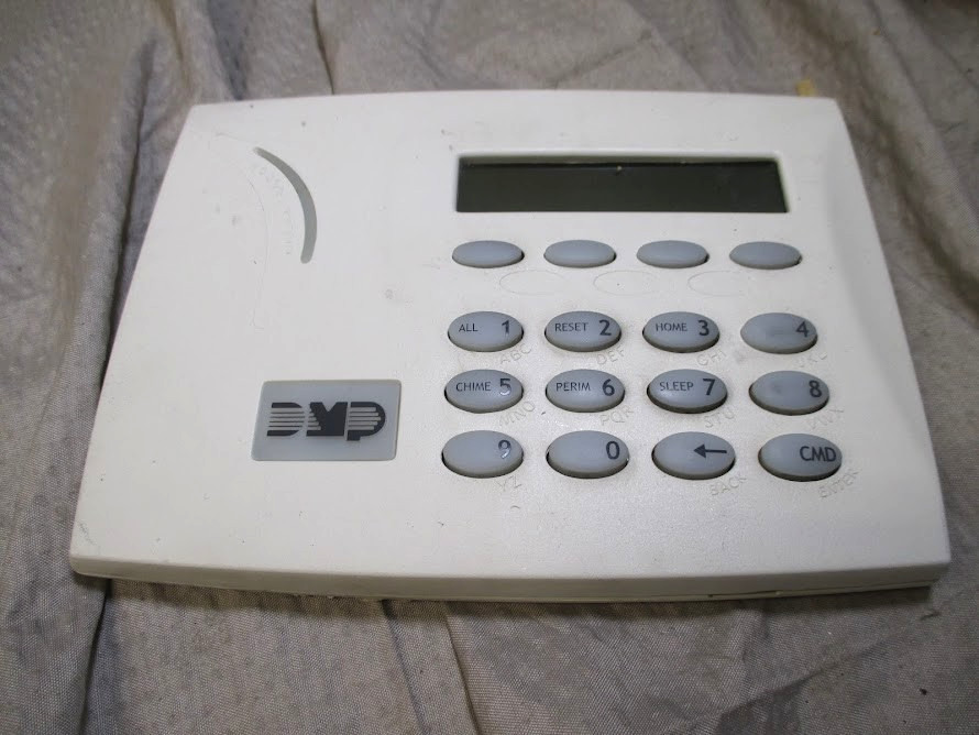 DMP 7060 LCD Keypad Thin Off White | Works Great