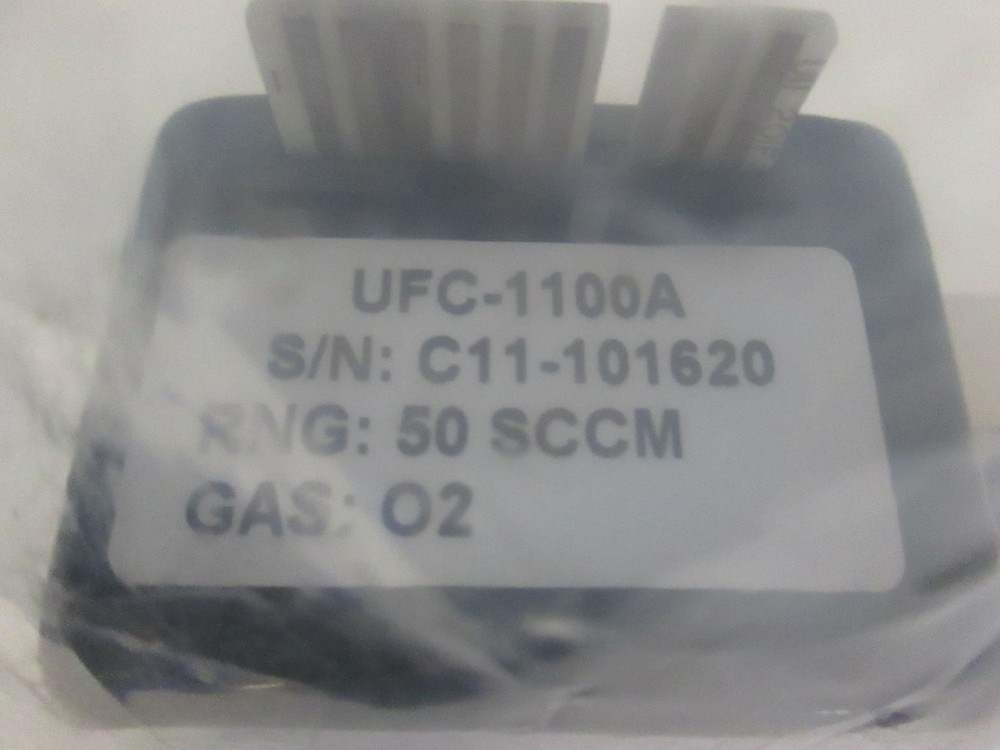 Unit UFC-1100A, Mass Flow Controller MFC, O2, 50 SCCM, Used