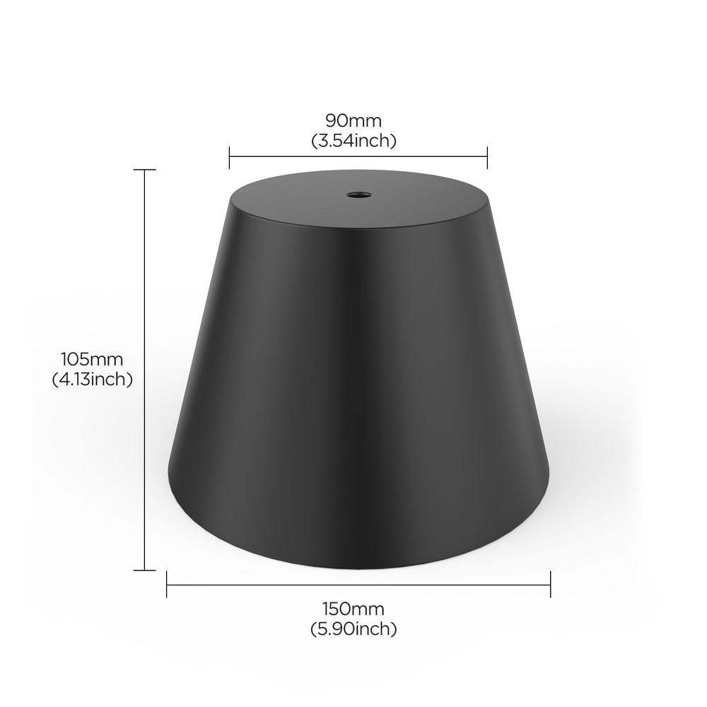 Car Smoke Machine Cone Adapter Universal Exhaust & Intake Boot Adapter 90-150mm
