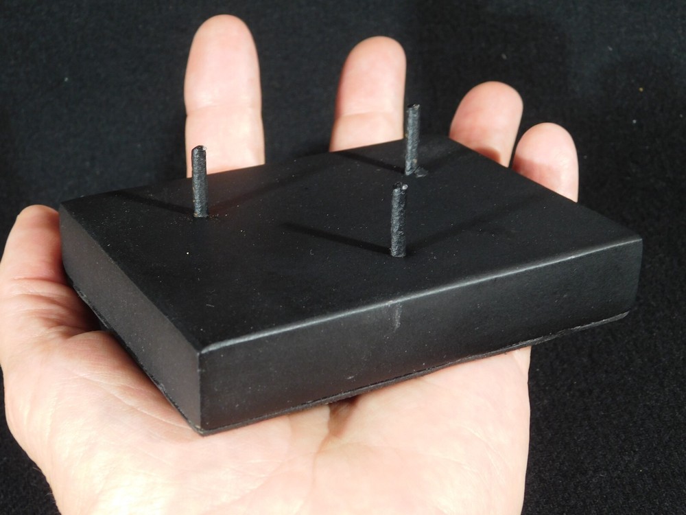 Display Stand Black Color Three Post Medium Size