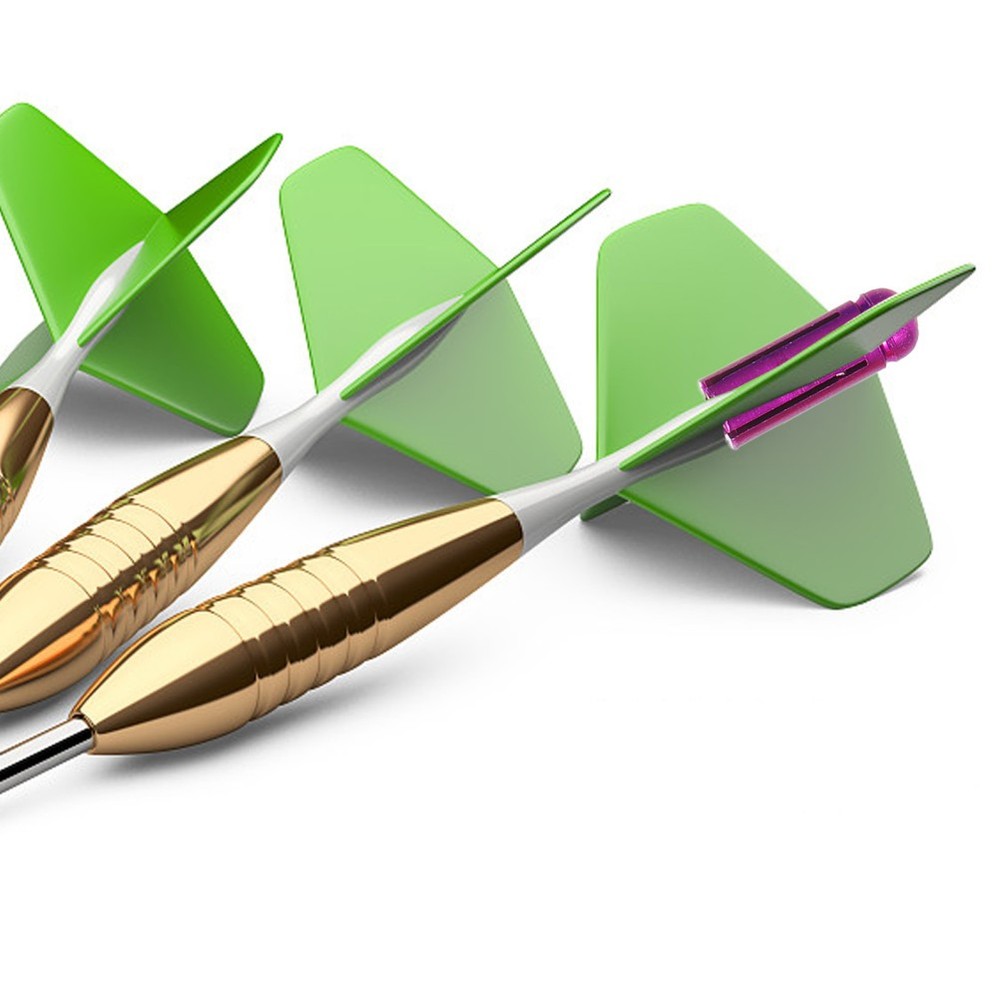 24 Pcs Metal Dart Flight Holder Protectors Protective