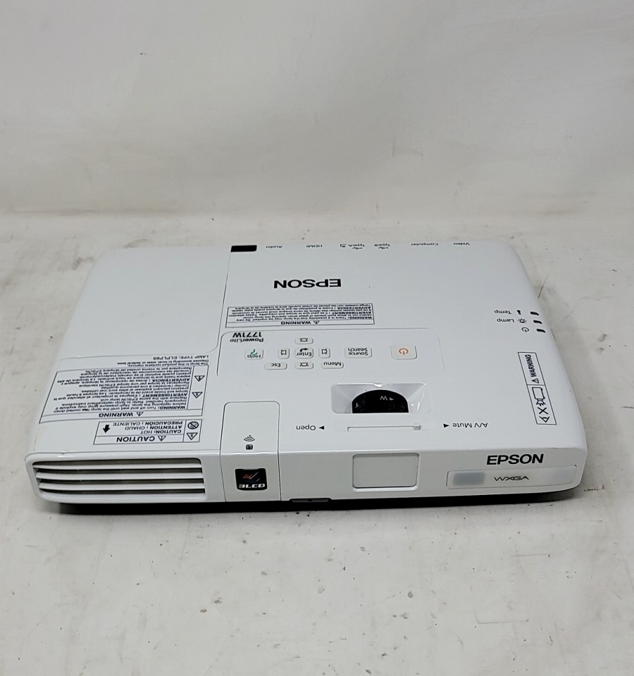 EPSON H477A LCD Projector Lamp hours 186