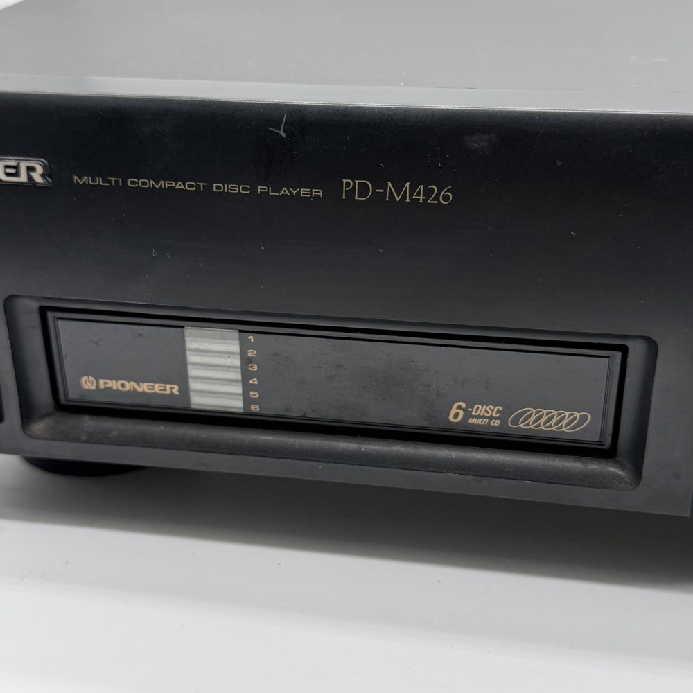 Pioneer PD-M426 6 Disc CD Changer Player No Remote