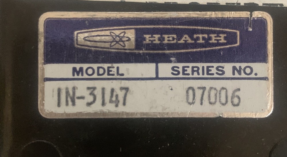 Heathkit Capacitor Substitution Box Model IN-3147