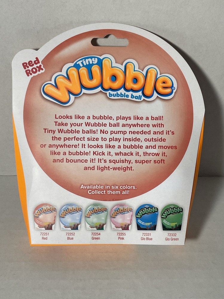 Tiny Wubble Bubble Ball Red Rox