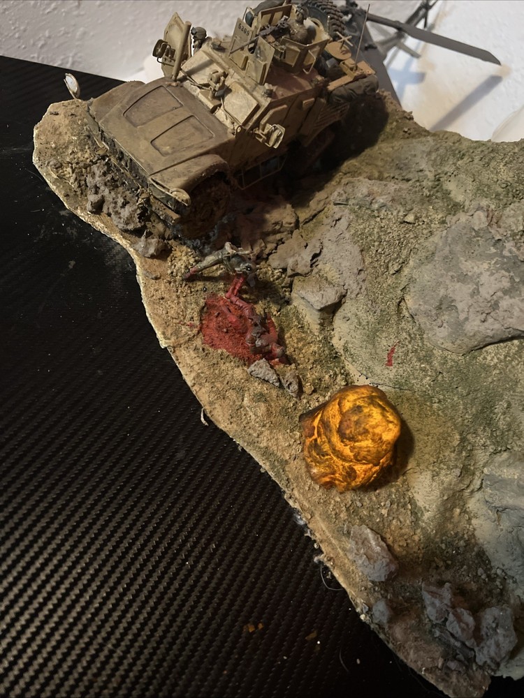 Modern War Model Diorama Professionally Hand Built And Painted