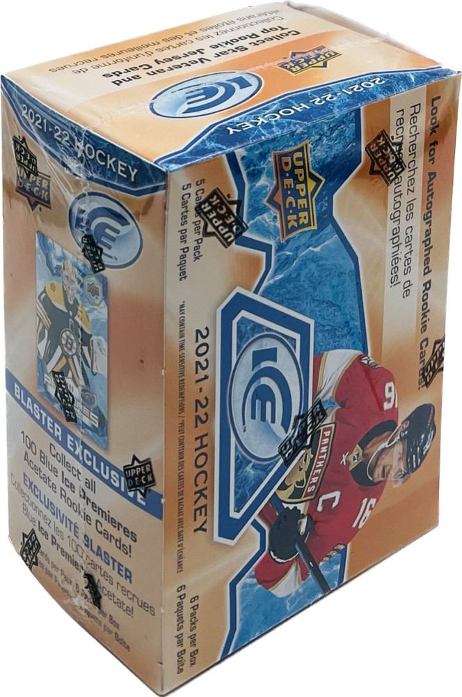 2021-22 Upper Deck ICE Hockey 6-Pack Blaster Box