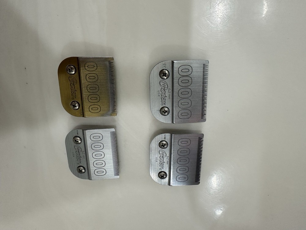 4 Oster 76 Detachable Clipper Replacement Blades